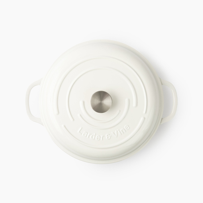 Enameled Cast Iron Round Braiser | 3.6QT/3.4L-gallery-53351575388532