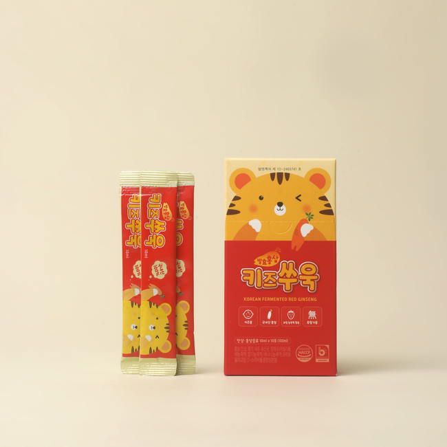 OSONDOSON Fermented Red Ginseng for Kids – Pesticide-Free | 30 Stick Packs-gallery-60423534903586