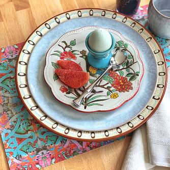 24 Paper Placemats - Moroccan
