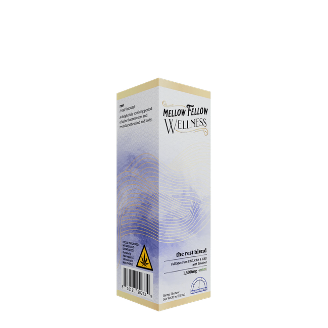 The Rest Blend CBD Tincture - 1500mg - Mint-gallery-37327691645134