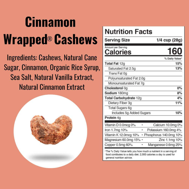 Cashew Variety Pack | 6 Snack Packs-gallery-42393157173535