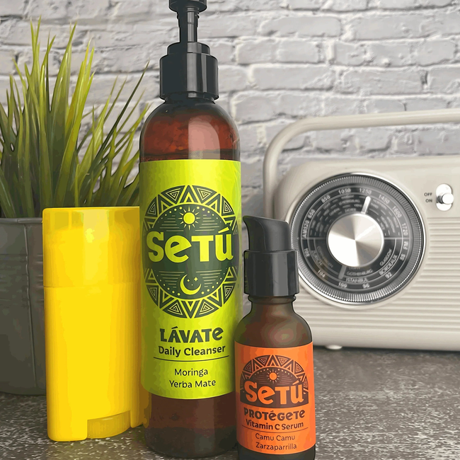 Setú® Morning Kit with Cleanser & Vitamin C Serum-gallery-62976780632351