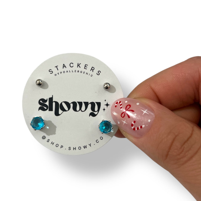 Hypoallergenic Stacker earrings-gallery-44864392364290