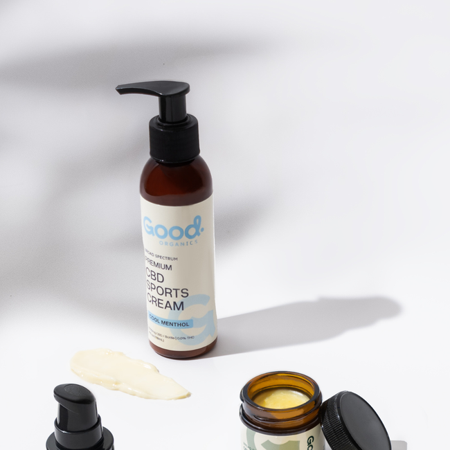 CBD Sports Cream with Menthol - 1000mg-gallery-58989618725173