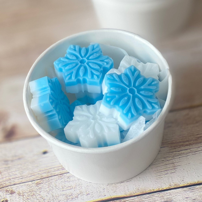 Snowflakes Scented Wax Melts Spearmint + Vanilla-gallery-30510468431942