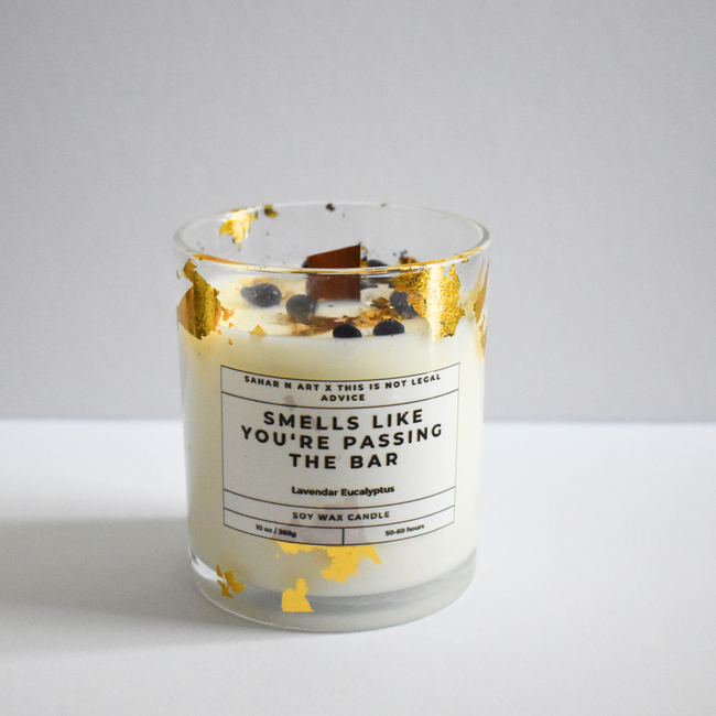 Smell's Like You're Passing the Bar Candle-gallery-33558361800770