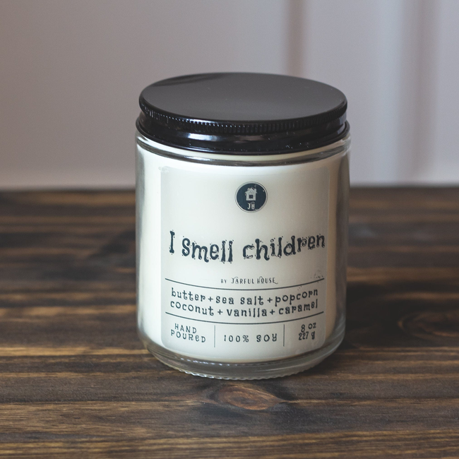 Halloween Candle I Smell Children - 8 oz | Popcorn + Butter + Sea Salt + Caramel + Coconut + Vanilla-gallery-28390862356550