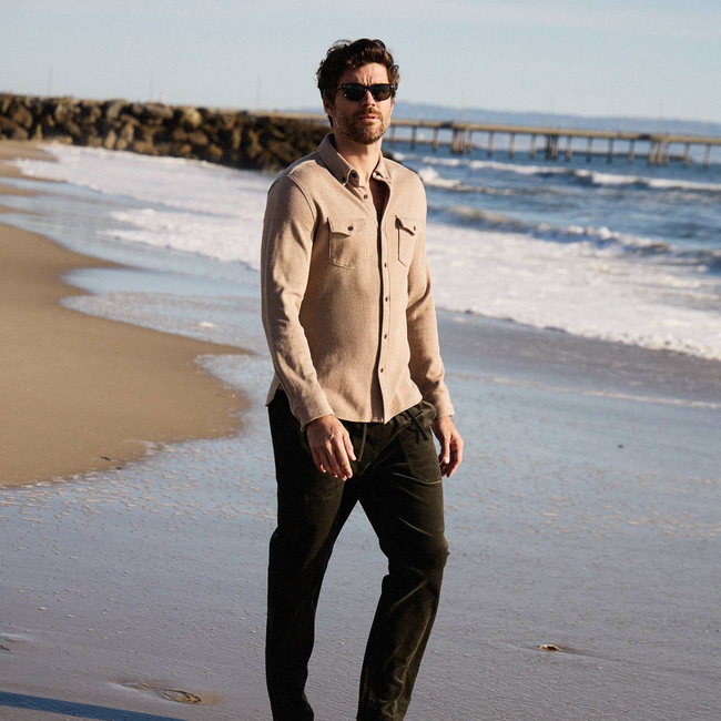 Tyler Corduroy Utility Pant - Peat Moss-gallery-44122859307266