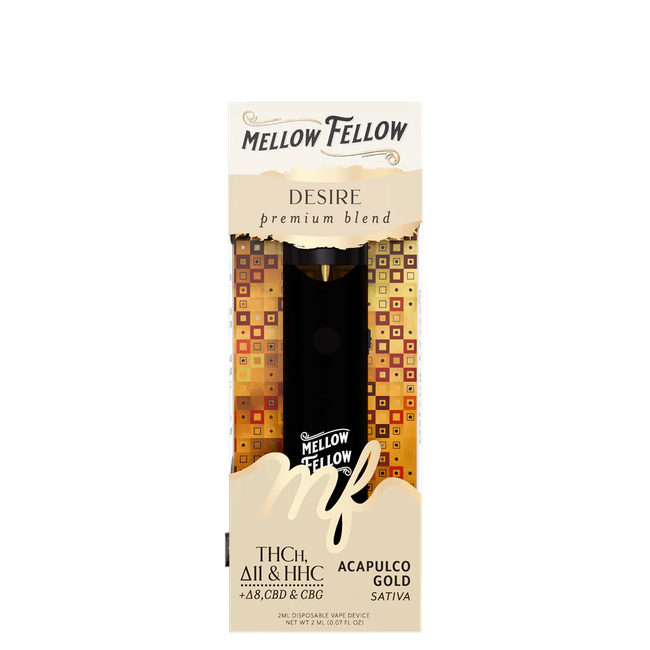 Desire Blend 2ml Disposable Vape - Acapulco Gold (Sativa)-gallery-37327717925070