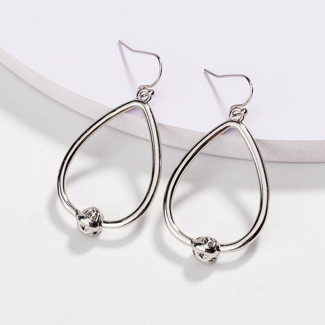 Dainty Love Knot Earrings-gallery-30351632891962