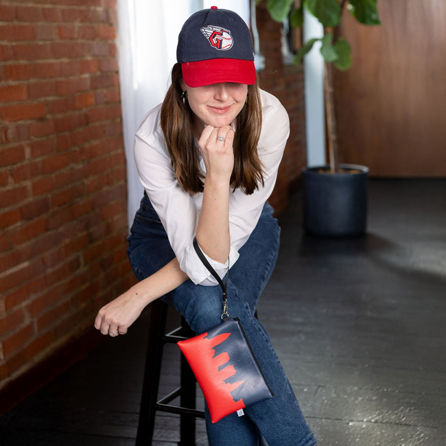 Baseball Ballpark Skyline Game Day Wristlet-gallery-33786566475846