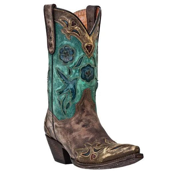 Dan Post Vintage Blue Bird - Womens Cowgirl Boots-gallery-46122123559218