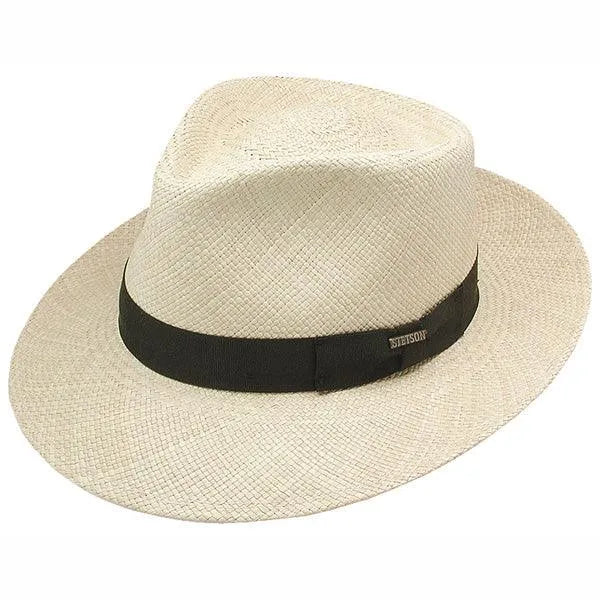 Stetson Retro - Panama Straw Fedora Hat-gallery-46122152034610