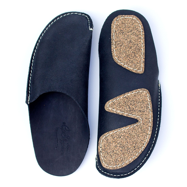 Black CP Slippers Luxe-gallery-11516365668457