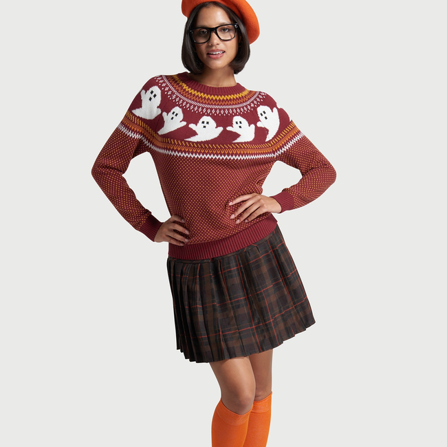 You've Been Ghosted Fair Isle Sweater-gallery-37010574573739