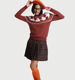 You've Been Ghosted Fair Isle Sweater