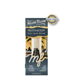 Motivation Blend - Live Resin 1ml Disposable Vape - Jet Fuel (Sativa Dominant)