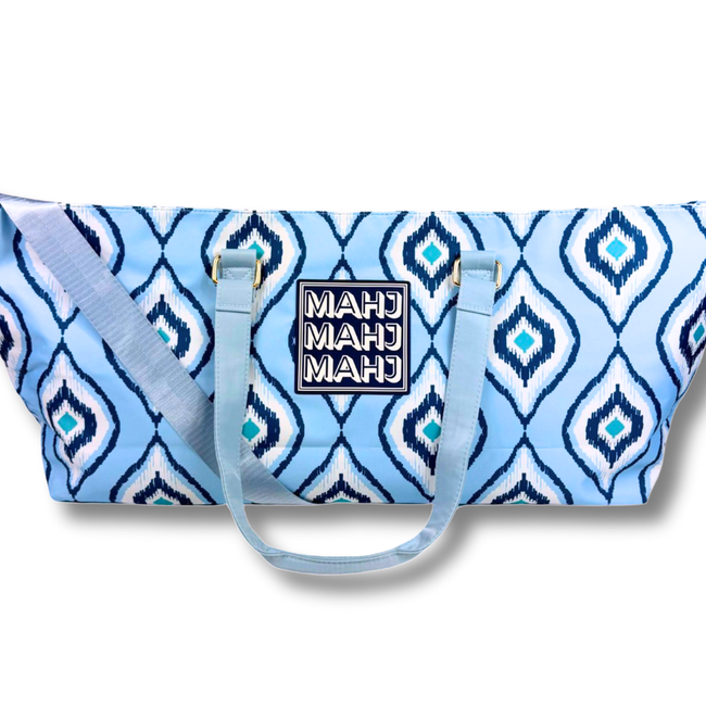 MAHJONG TOTE BAG | Wide with Zipper Closure-gallery-50679269851447