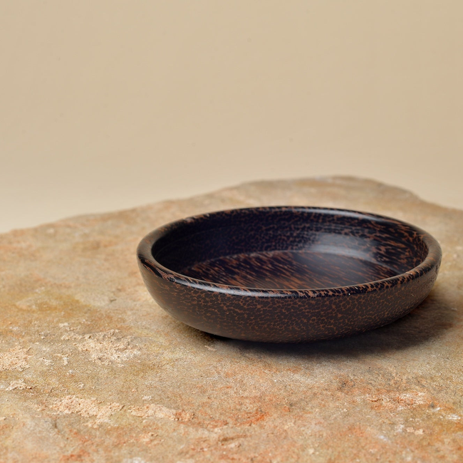 Lemon Wood Salad Bowl, Black Palm Bowl, and Hickory Vessel-gallery-38321957830834