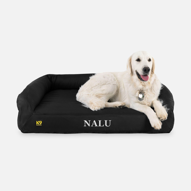 Tough Ripstop™ Rectangle Bolster Orthopedic Dog Bed-gallery-35542734962827