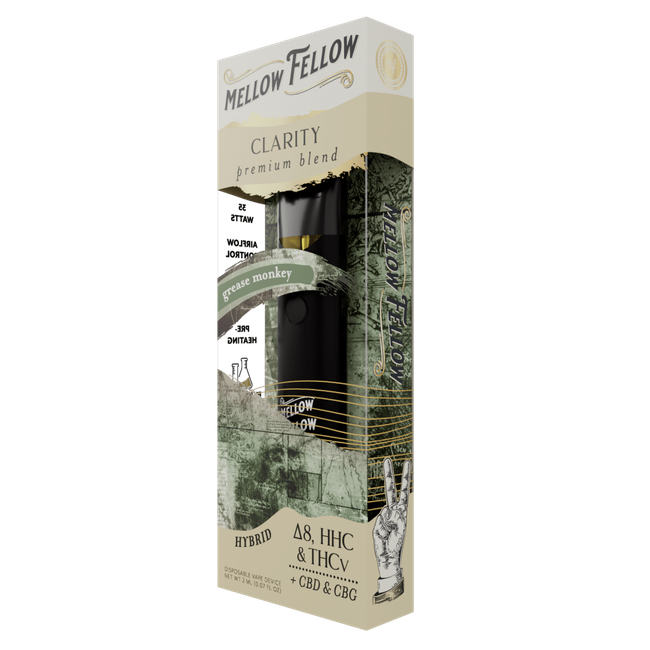 Clarity Blend 2ml Disposable Vape - Grease Monkey (Hybrid)-gallery-37327700787406
