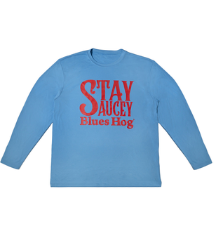 Blues Hog Stay Saucey Long Sleeve T-Shirt