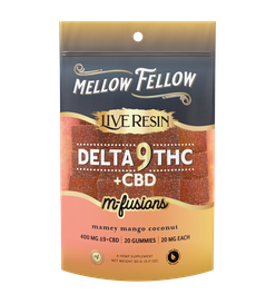 Delta 9 Live Resin Edibles 400mg - Mamey Mango Coconut