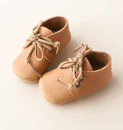 Baby Oxfords in Caramel