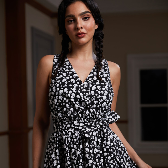 Instant Energy Faux-Wrap Dress-gallery-37111967580331