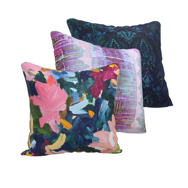 Bramble Rose – Luxury Outdoor Pillow by SmithHönig-gallery-33280290947185