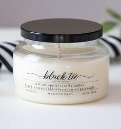 Black Tie Soy Candle  10 oz