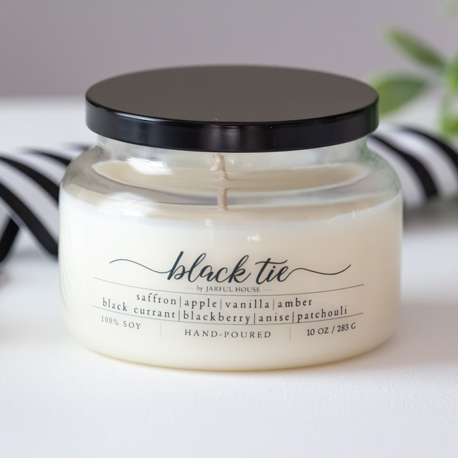 Black Tie Soy Candle  10 oz-gallery-28532918648902