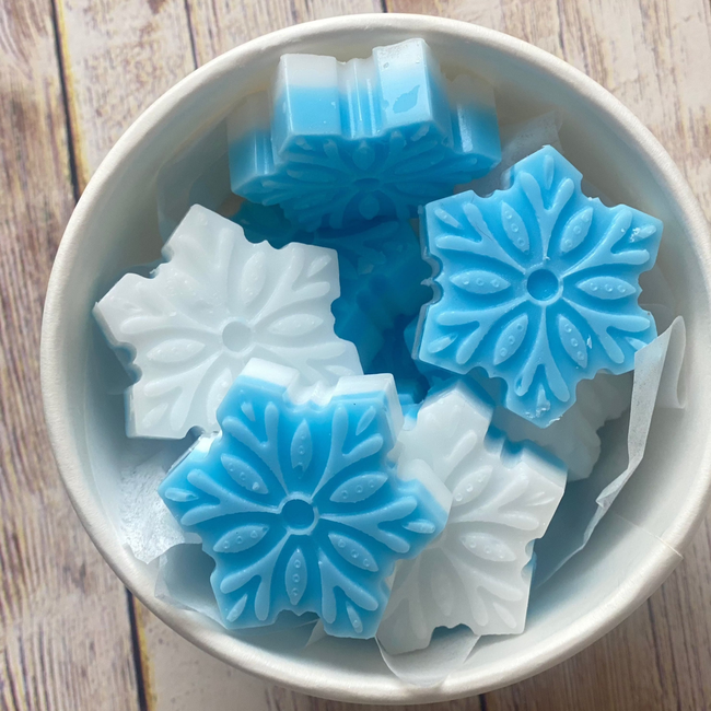 Snowflakes Scented Wax Melts Spearmint + Vanilla-gallery-30510468399174