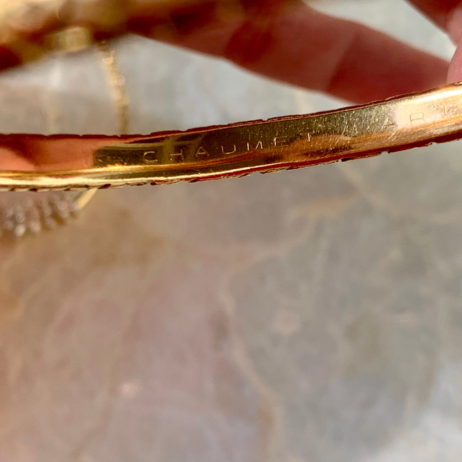 Vintage 1960s Chaumet 18K Carrouse Bangle-gallery-45118087758139