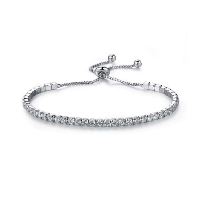 Cubic Zirconia Tennis Bracelet-gallery-30351463022650