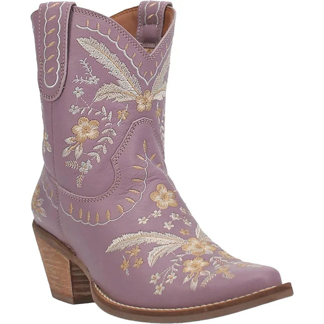 Dingo Primrose - Womens Ankle Cowgirl Boots-gallery-46122472898866