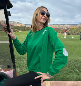 Golf Patches Sweatshirt