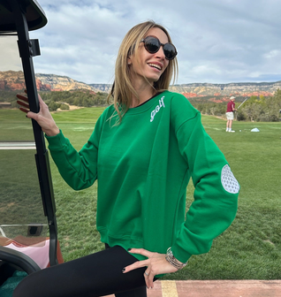 Golf Patches Sweatshirt