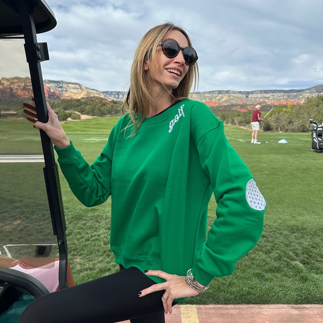 Golf Patches Sweatshirt-gallery-40616011104416