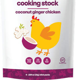 Coconut Ginger Chicken Stock - 4 Stix