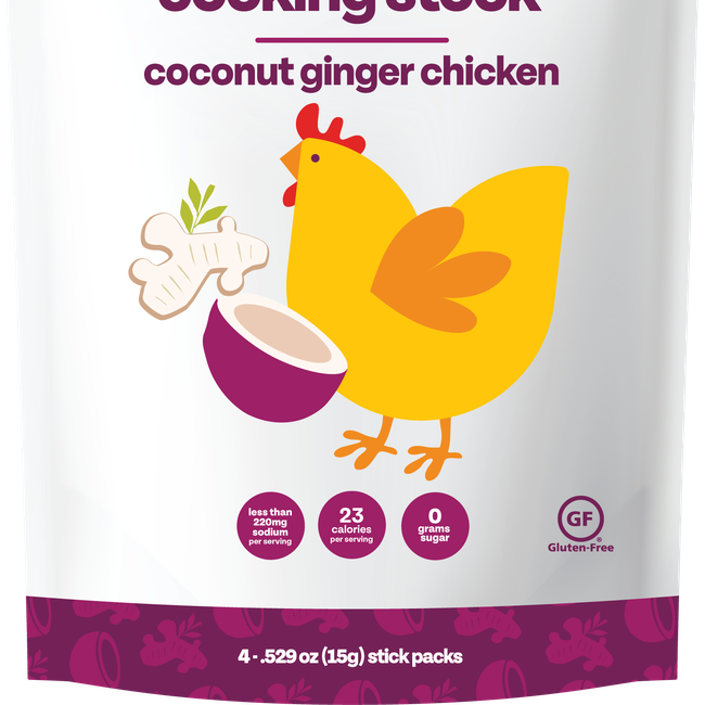 Coconut Ginger Chicken Stock - 4 Stix-gallery-50364283420990