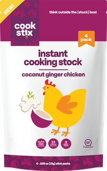 Coconut Ginger Chicken Stock - 4 Stix
