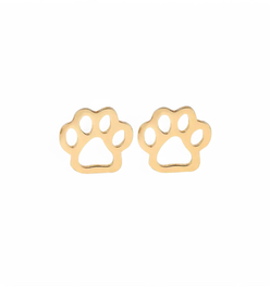 Paw Stud Earrings