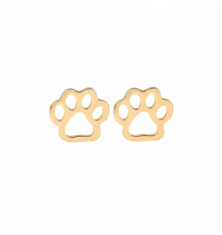 Paw Stud Earrings