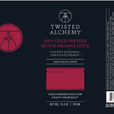 25.4oz 100% BLOOD ORANGE JUICE COLD PRESSED-gallery-52898736734575