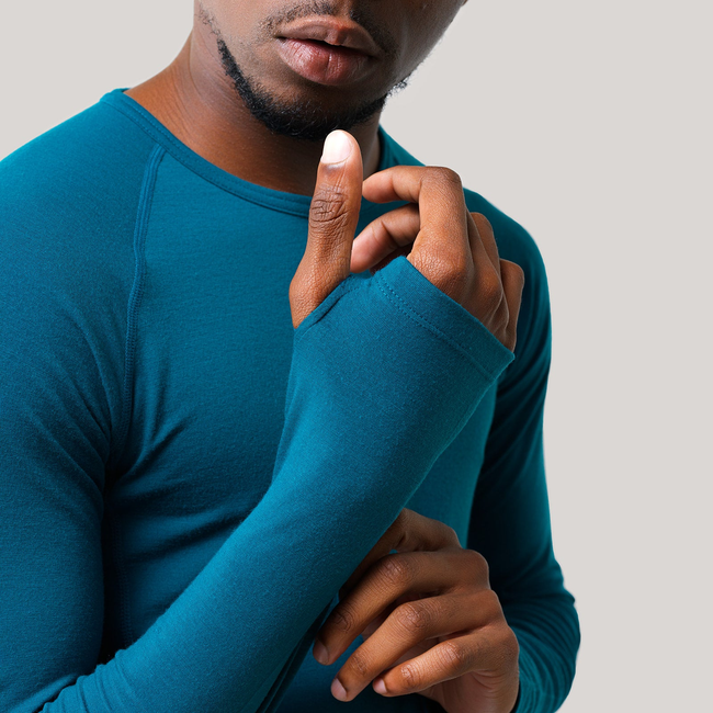 Men's Woolies Tech Long Sleeve Crew-gallery-32648599077035