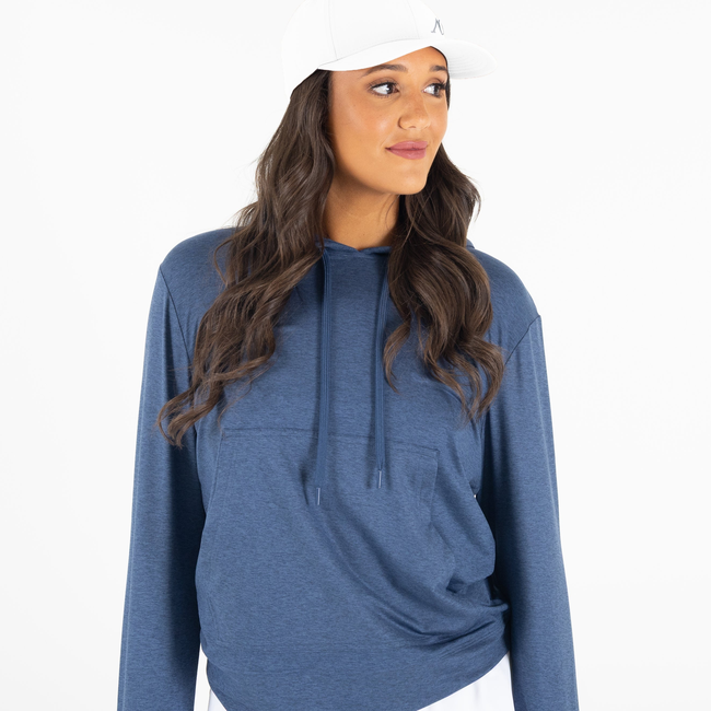 AO Ladies Performance Adjustable AO Hat - White-gallery-46999104323809