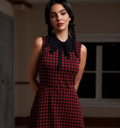 November Nostalgia Flare Dress