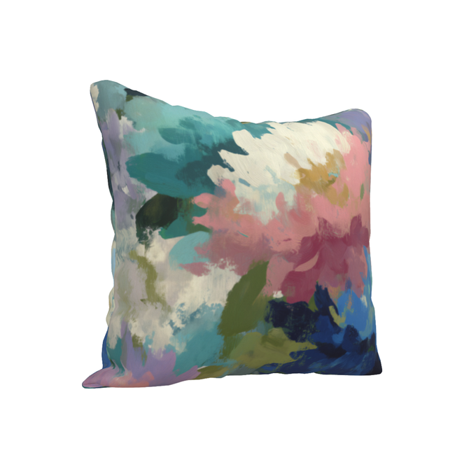 Garden Study Velvet Printed Pillow-gallery-34938431078513
