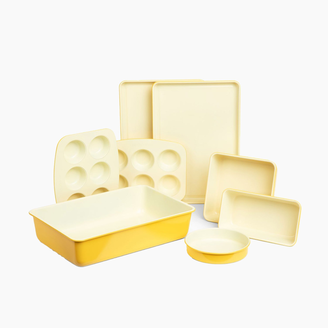 8-Piece Stackable Ceramic Bakeware Set-gallery-53351568441716